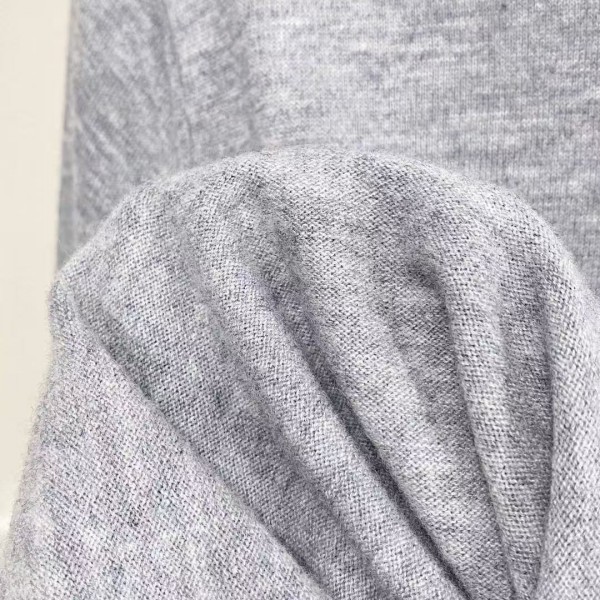 Loro Piana Cashmere Wool Blend Knit Long Sleeve