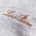 「#4123」Loro Piana Cashmere Wool Blend Knit Long Sleeve