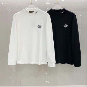「#4124」Loro Piana new high collar long sleeve