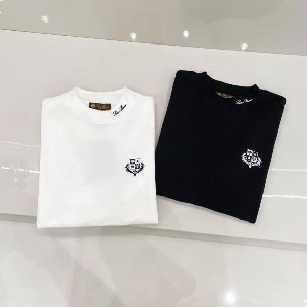 Loro Piana new high collar long sleeve