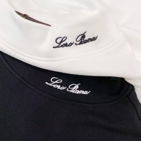 Loro Piana new high collar long sleeve