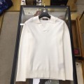 「#4126」Loro Piana Winter Casual Wool V-Neck Sweater