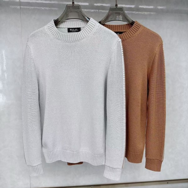 「#4127」Loro Piana Classic Crew Neck Sweater