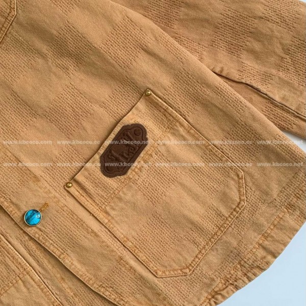 Louis Vuitton FW24 Round Neck Single Breasted Casual Jacket