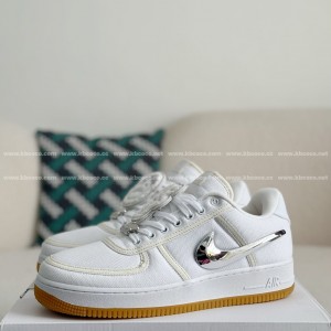 「#4156」Travis Scott x Nike Air Force 1 sneakers