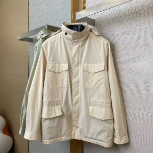 「#4202」Loro Piana Multi-Pocket Hooded Jacket