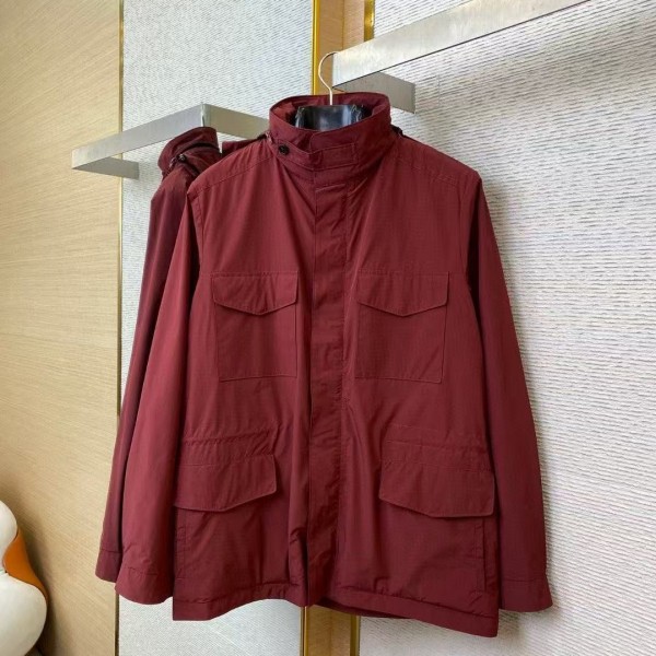 Loro Piana Multi-Pocket Hooded Jacket