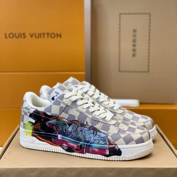 「#151」LOUIS VUITTON × NIKE AIR FORCE 1 Sneaker