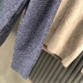 「#4204」Loro Piana24 Autumn and Winter crew neck knitted sweater