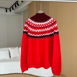 「#4206」Loro Piana Fair Isle Turtleneck Sweater