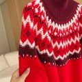 「#4206」Loro Piana Fair Isle Turtleneck Sweater