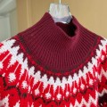 「#4206」Loro Piana Fair Isle Turtleneck Sweater
