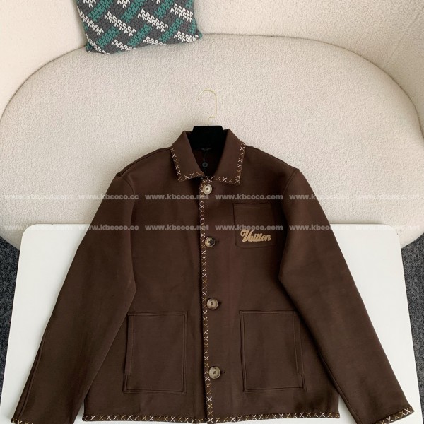 「#4209」Louis Vuitton x Tyler SS24 Letter Embroidery Casual Jacket