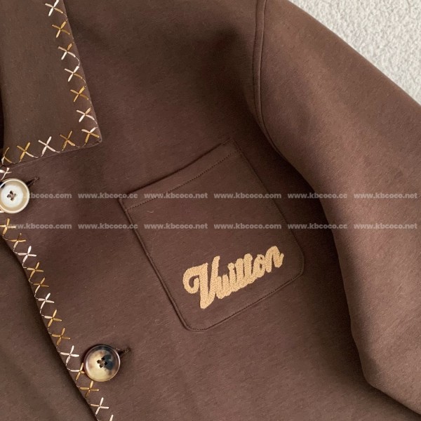 Louis Vuitton x Tyler SS24 Letter Embroidery Casual Jacket