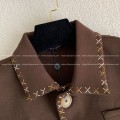 「#4209」Louis Vuitton x Tyler SS24 Letter Embroidery Casual Jacket