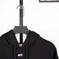 「#4214」offwhite dark pattern anchor arrow embroidered sweatshirt