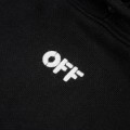 「#4214」offwhite dark pattern anchor arrow embroidered sweatshirt