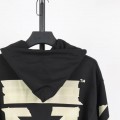「#4215」offwhite yellow glue arrow hoodie