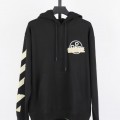 「#4215」offwhite yellow glue arrow hoodie