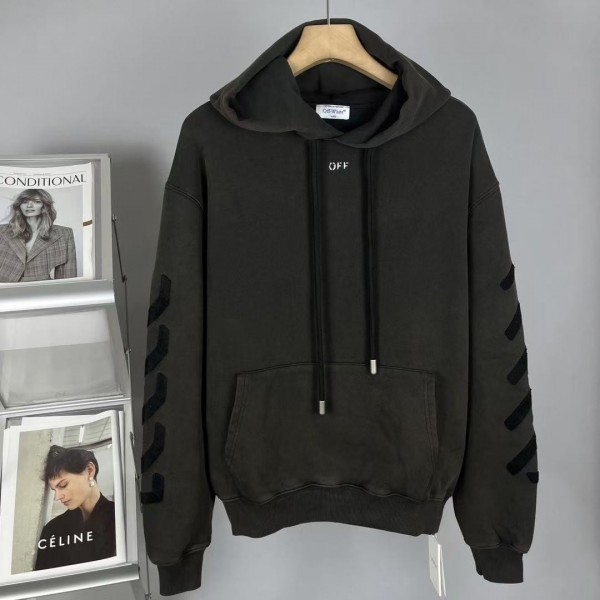 「#4218」offwhite washed old man religious hoodie
