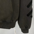 「#4218」offwhite washed old man religious hoodie