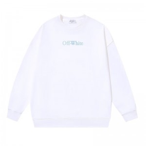 「#4220」offwhite gradient arrow print sweatshirt