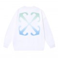 「#4220」offwhite gradient arrow print sweatshirt