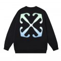 「#4220」offwhite gradient arrow print sweatshirt