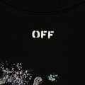 「#4221」offwhite fireworks crew neck sweatshirt