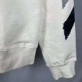 「#4222」offwhite Monet oil painting round neck sweatshirt