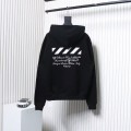 「#4223」offwhite number 23 hooded sweatshirt slash letter hoodie