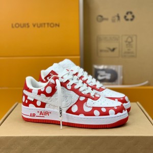 「#643」LOUIS VUITTON × NIKE AIR FORCE 1 Sneaker