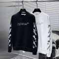 「#4225」offwhite24 autumn and winter new letter logo round neck sweatshirt