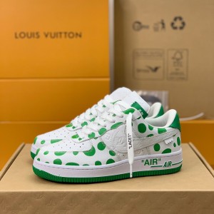 「#644」LOUIS VUITTON × NIKE AIR FORCE 1 Sneaker