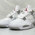 「#848」Jordan 4 AJ4 Sneakers Retro Oreo