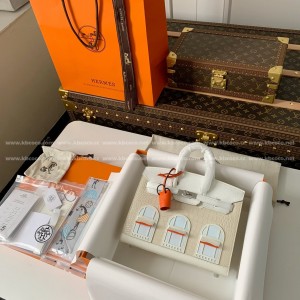「#4234」Hermes Limited Edition Birkin 25cm，American crocodile leather togo calfskin