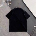 「#4235」Louis Vuitton logo print crew neck T-shirt