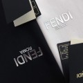 「#4236」Fendi alloy letter logo round neck T-shirt