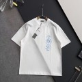 「#4238」Dior catwalk graphic casual crew neck T-shirt