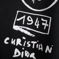 「#4238」Dior catwalk graphic casual crew neck T-shirt