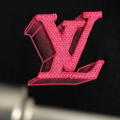 「#4241」Louis Vuitton SpringSummer Red Three-Dimensional Applique Embroidery Fusion Back Panel Hot Air Ball