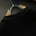 「#4242」Louis Vuitton SpringSummer Black Checkerboard Label Toothbrush Embroidery T-shirt