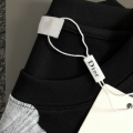 「#4244」Dior SpringSummer White Two-Hand Direct Ink Jewelry Printed T-shirt