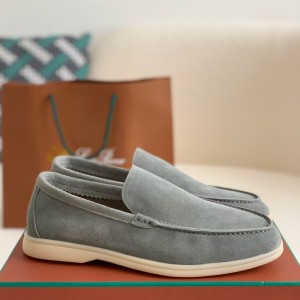 「#1127」Loro Piana Summer Charms Walk Moccasin Shoes