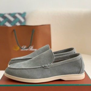 「#1127」Loro Piana Summer Charms Walk Moccasin Shoes