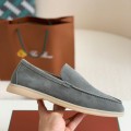 「#1127」Loro Piana Summer Charms Walk Moccasin Shoes