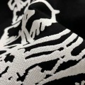 「#4254」Louis Vuitton SpringSummer Black Letters Front and Back Echo Letters Offset Printed T-shirt