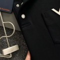 「#4255」Louis Vuitton new imported polo T-shirt with metal pocket inserts