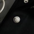 「#4255」Louis Vuitton new imported polo T-shirt with metal pocket inserts