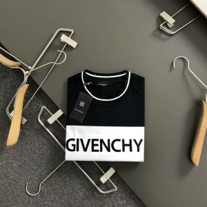 「#4256」Givenchy Spring and Summer Latest Classic Splicing Embroidery T-shirt
